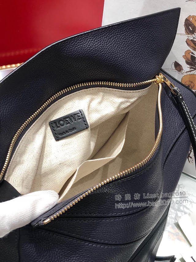 LOEWE經典爆款包包 羅意威中號Puzzle幾何拼接手提斜挎包 10171  tcl1151